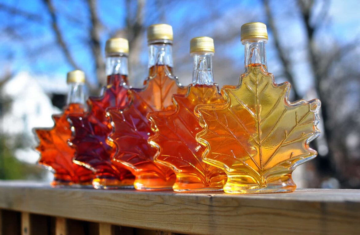 Maple syrup grades
